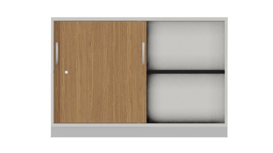 2OH Schiebetürenschrank B1200mm